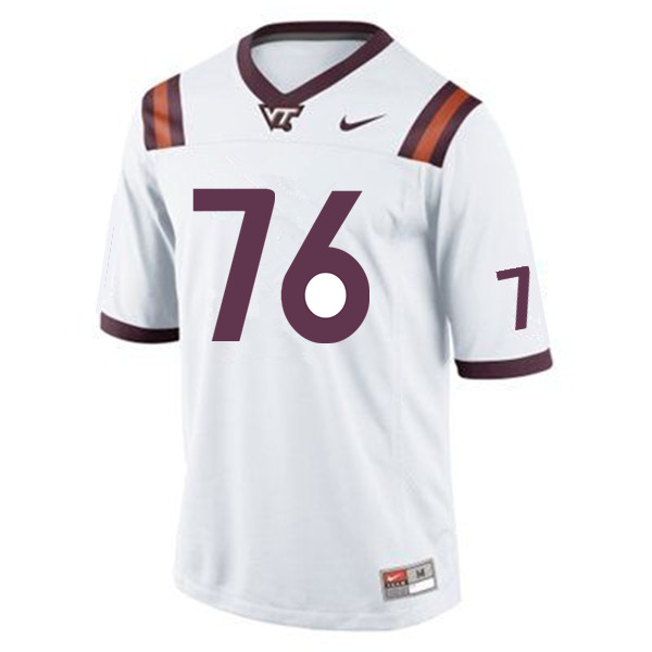 Men #76 Duane Brown Virginia Tech Hokies College Football Jerseys Sale-Maroon